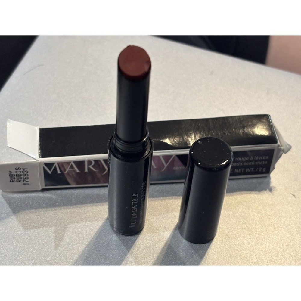 Mary Kay Semi Matte Ruby Lipstick-076931-New
